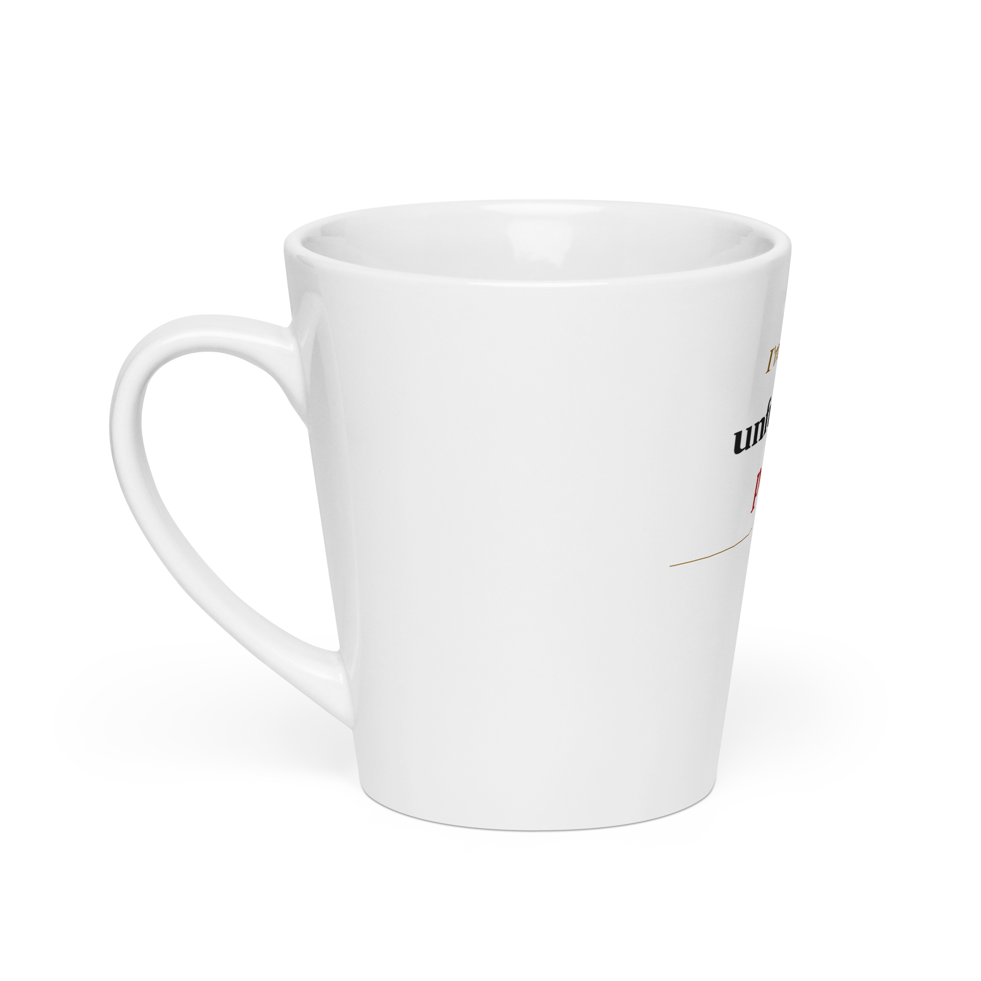 "Unfuddle Me Please" Latte mug