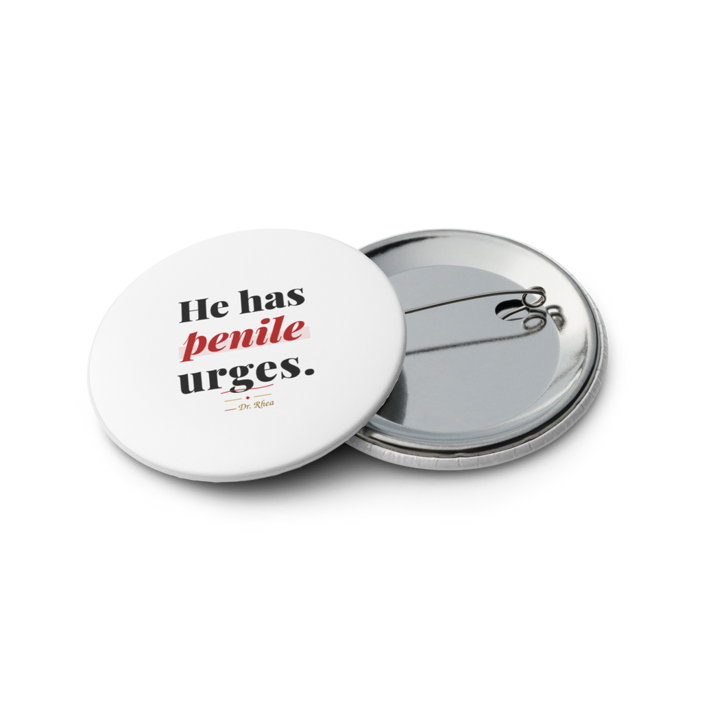 Set of pin buttons